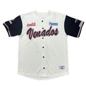 Venados de Mazatlan Liga Mexicana Ivory Baseball Jersey El Siglo Men’s LARGE